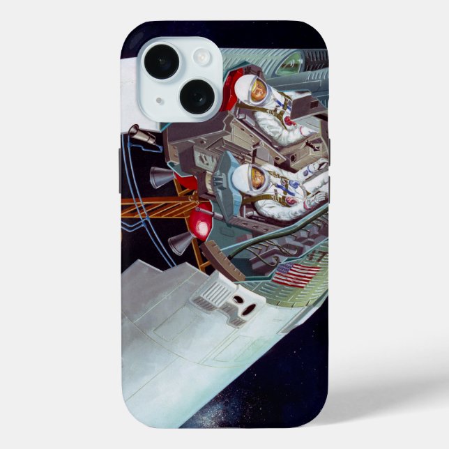 Coques Case-Mate iPhone Cutaway Un Appareil Spacecraft Gemini À Deux Perso (Verso)