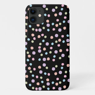 Case-Mate iPhone Case Cute Aquarelle Polka Point Coloré Motif noir