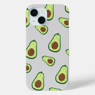 Coque Pour iPhone 15 Cute Avocado Phone Case – Aesthetic Green Design