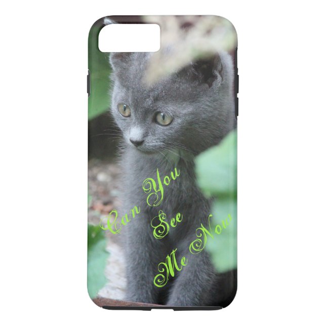Coques Case-Mate iPhone Cute Baby Grey Kitten iPhone couverture (Dos)
