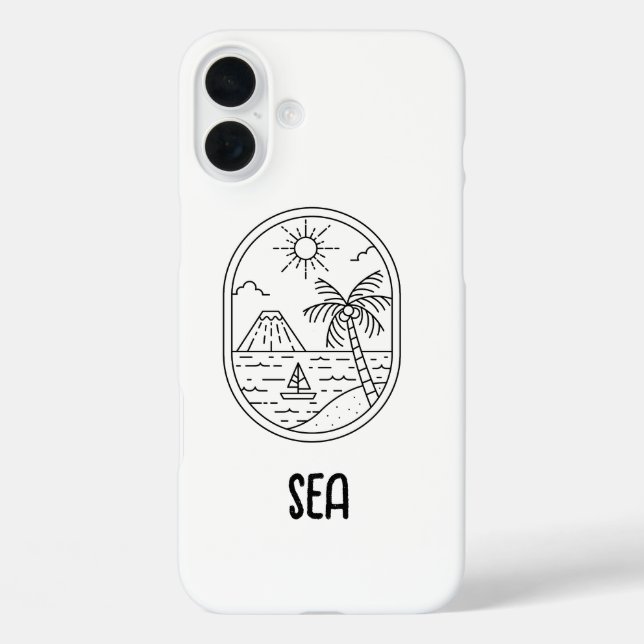Coques Case-Mate iPhone cute beach phone case  (Verso)