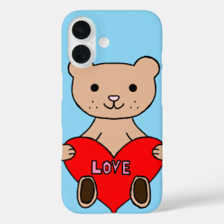 Coque Pour iPhone 16 Cute bear 