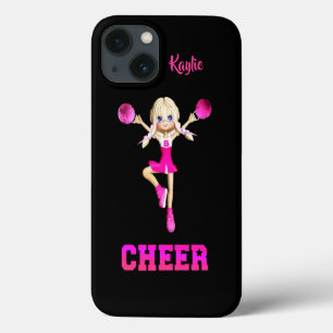 Case-Mate iPhone Case Cute Blonde Pom-pom girl personnalisée