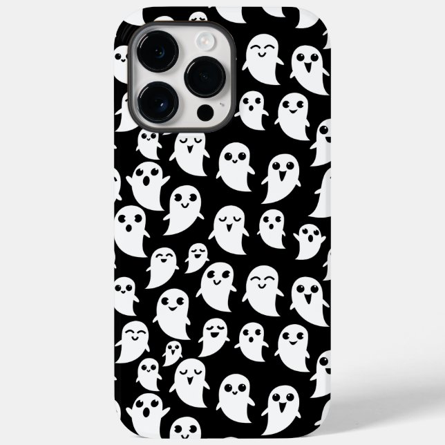 Coques Case-Mate iPhone Cute Boo Spook Halloween Dessin D'Halloween (Verso)