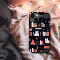 Cute Bookish Chats Livres Rose