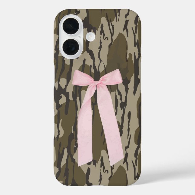 Coques Case-Mate iPhone Cute Bottomland Camo rose plastique esthétique rub (Verso)
