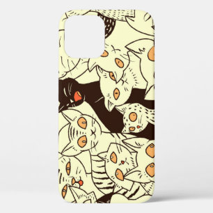 Case-Mate iPhone Case Cute Cats Vintage Motif papier peint