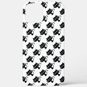 Case-Mate iPhone Case Cute chats blancs noirs motifs