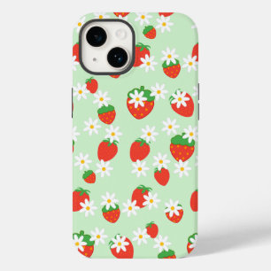 Coque Pour iPhone 14 Cute Daisy Flower Motif de Noël