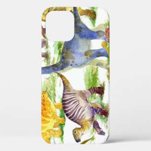 Case-Mate iPhone Case Cute Dinosaures Aquarelle Art sans fil