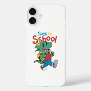 Coques iPhone 16 Plus Cute Dragon Retour à l'art scolaire