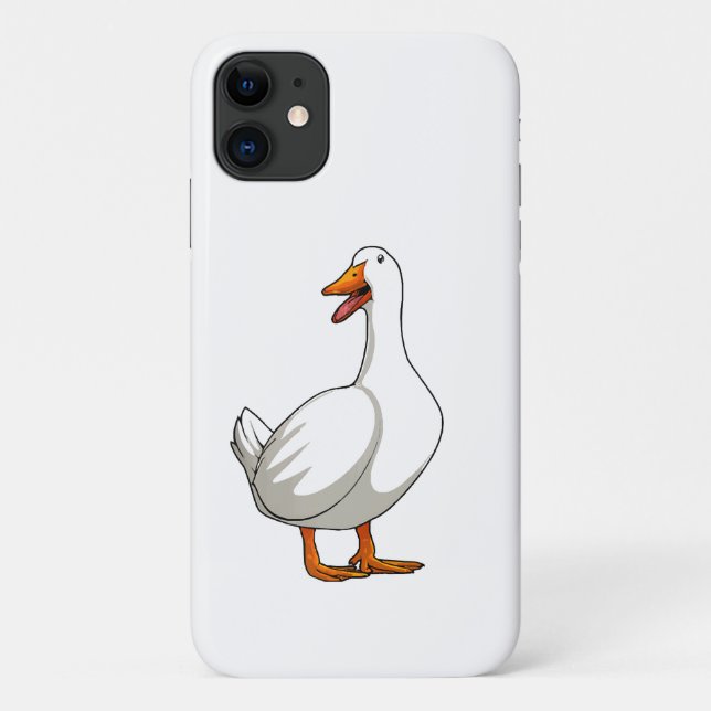 Coques Case-Mate iPhone Cute Duck Design Hommes sauvagine Oiseau Animaux A (Dos)