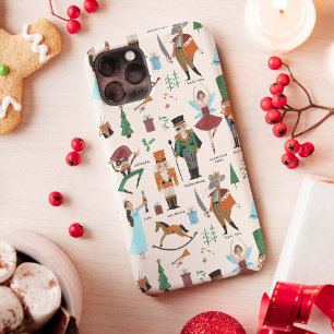 Case-Mate iPhone Case Cute Ecru Nutcracker Ballet Noël