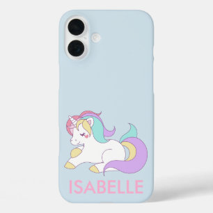 Coques iPhone 16 Plus Cute Equestria Rainbow Unicorn