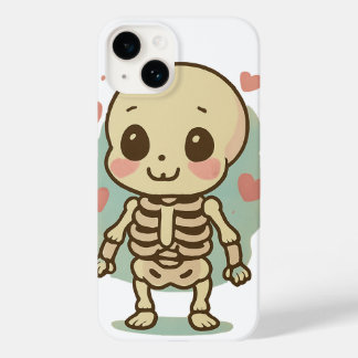 Coque Pour iPhone 14 Cute esthétique squelette design capot iphone