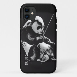 Etui iPhone Case-Mate Cute Giant Panda Bear jouant avec des Feuilles bam