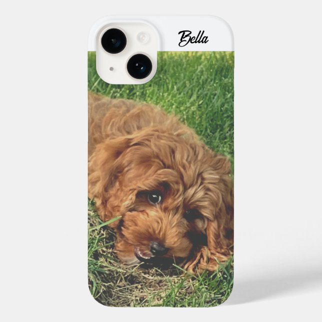 Coques Case-Mate iPhone Cute Golden Doodle (Verso)