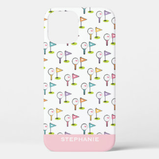 Case-Mate iPhone Case Cute Golf Ball Tee and Pins personnalisé