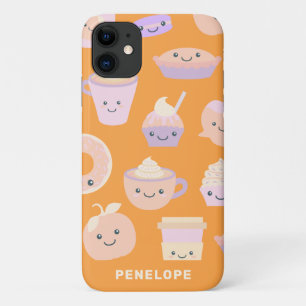 Case-Mate iPhone Case Cute Kawaii Citrouille d'automne Motif à tarte en