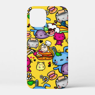 Case-Mate iPhone Case Cute Kawaii Party Food Doodles Art par LeahG