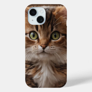 Coque Pour iPhone 15 Cute Kitten