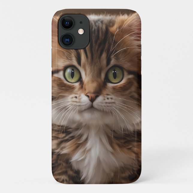 Coques Case-Mate iPhone Cute Kitten (Dos)