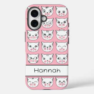 Coque Pour iPhone 16 Cute Kitties