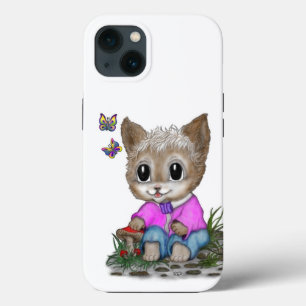Case-Mate iPhone Case Cute Kitty Chat et Papillon