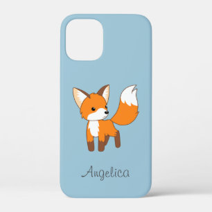 Case-Mate iPhone Case Cute Little Fox sur Blue
