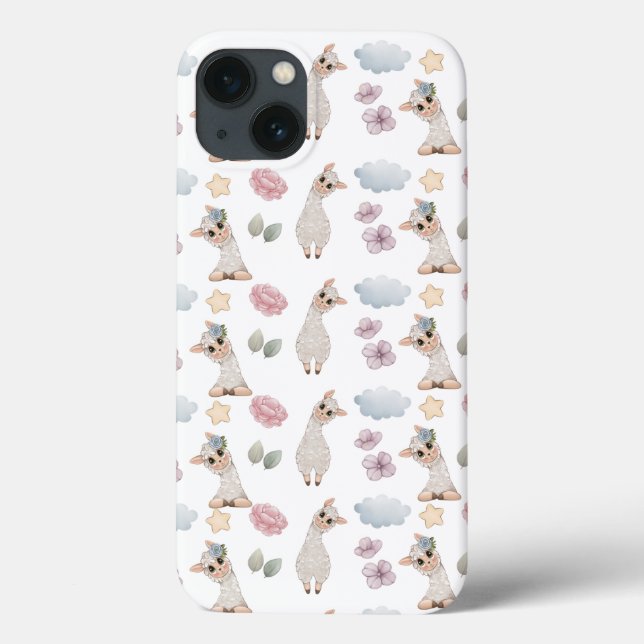 Coques Case-Mate iPhone CUTE LLAMA Case-Mate iPhone case (Verso)