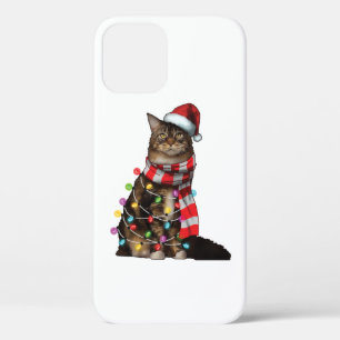 Case-Mate iPhone Case Cute Maine Coon Chat Funny Noël Cadeau de vacances