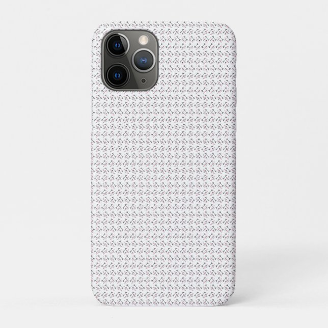 Coques Case-Mate iPhone Cute Motif de chat Arrière - plan sans couture (Dos)