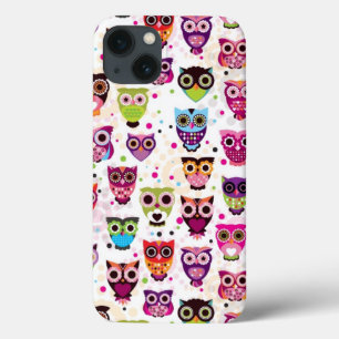 iPhone 13 Case Cute owl background