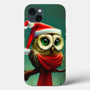 Case-Mate iPhone Case Cute Owl Rustic Vintage Noël
