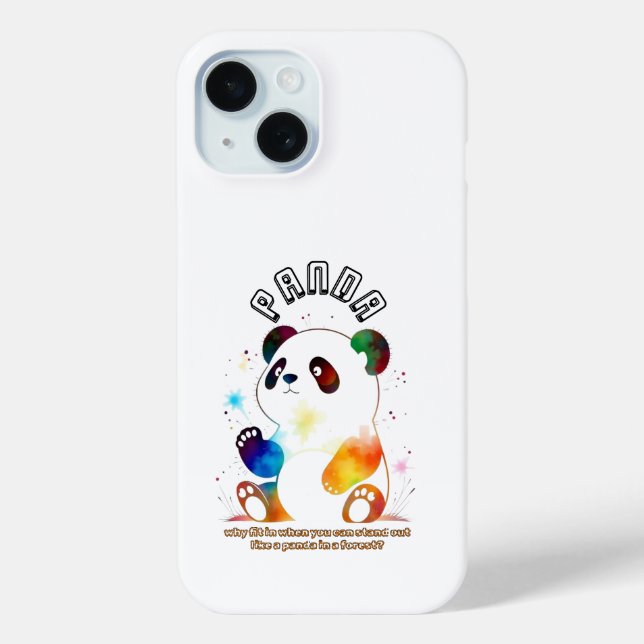 Coques Case-Mate iPhone Cute panda (Verso)