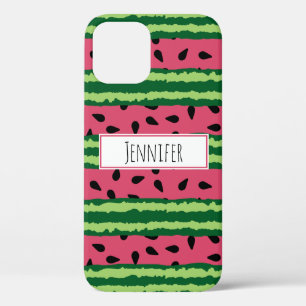Case-Mate iPhone Case Cute pastèque Motif rose et vert