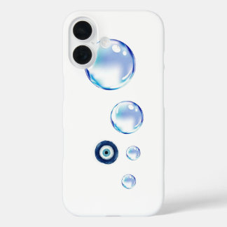 Coque Pour iPhone 16 Cute Phone Bubble Design iPhone 16 Case 