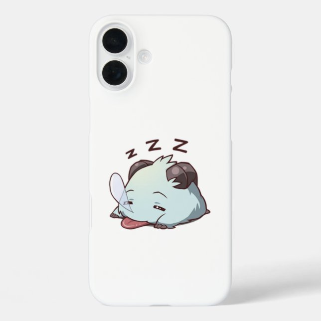 Coques Case-Mate iPhone Cute Sleeping Poro Ligue des Légendes Animaux (Verso)