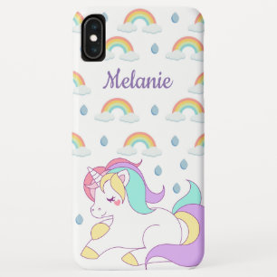 Case-Mate iPhone Case Cute Unicorn et Rainbows Personnalisé