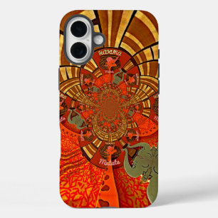 iPhone 16 Plus Case Cute unique Giraffe Animal Hakuna Matata Design