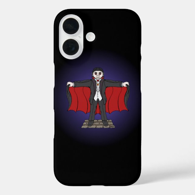 Coques Case-Mate iPhone Cute Vampire/Dracula (Verso)
