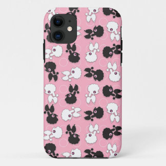Etui iPhone Case-Mate Cuties de caniche sur rose - Personnaliser