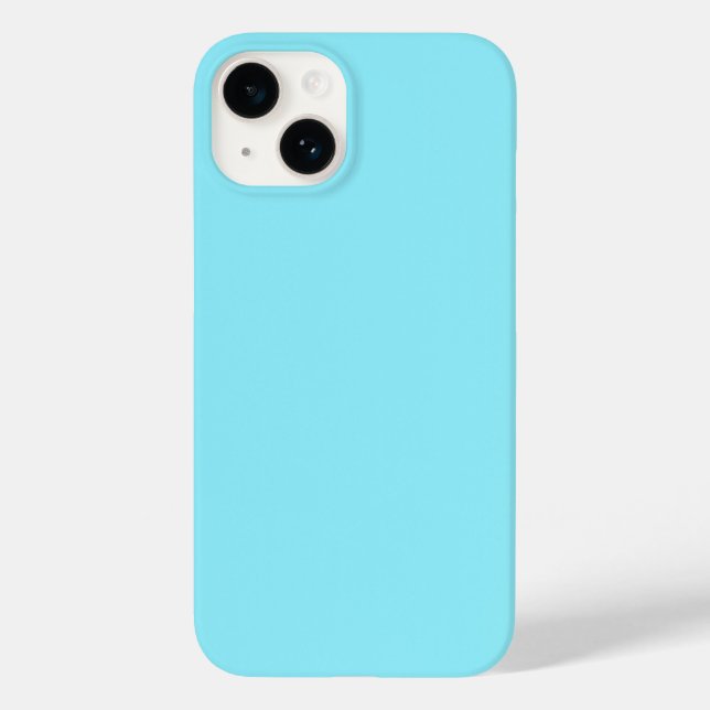 Coques Case-Mate iPhone Cyan Abstrait Arrière - plan (Verso)