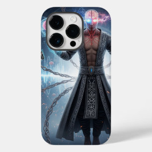 Coque Pour iPhone 14 Pro Cyberpunk Mystic   Techno Sorcerer