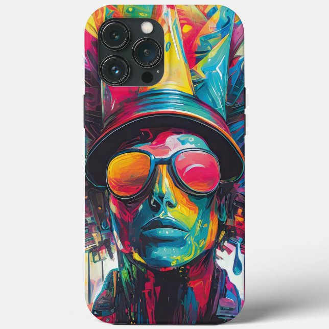 Coques Case-Mate iPhone Cyberpunk Warrior (Verso)