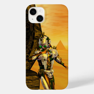 Coque Pour iPhone 14 Plus CYBORG TITAN, DÉSERT HYPERION Science-fiction Scif