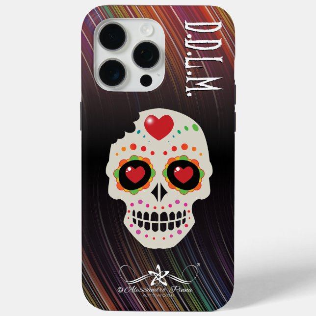 Coques Case-Mate iPhone D.D.L.M. Calavera (Verso)