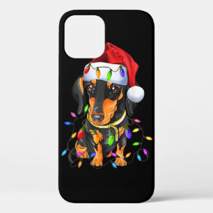 Case-Mate iPhone Case Dachshund Christmas Loves led T-shirt Cadeaux mign