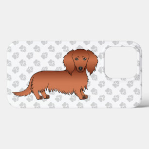 Case-Mate iPhone Case Dachshund de dessin animé mignon aux longs cheveux