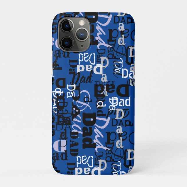 Coques Case-Mate iPhone DAD FÊTE DES PÈRES cadeau téléphone couverture ble (Dos)